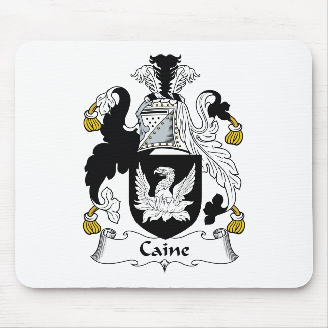 Caine Familienwappen Mousepad (Vorne)