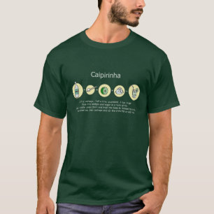 Caipirinha, brasilianisches Getränk T-Shirt