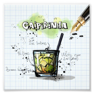 Caipirinha Fotodruck