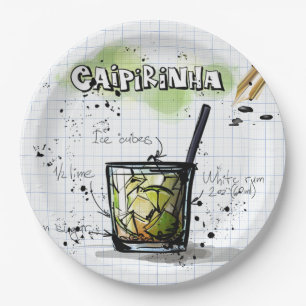 Caipirinha Pappteller