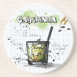 Caipirinha Sandstein Untersetzer