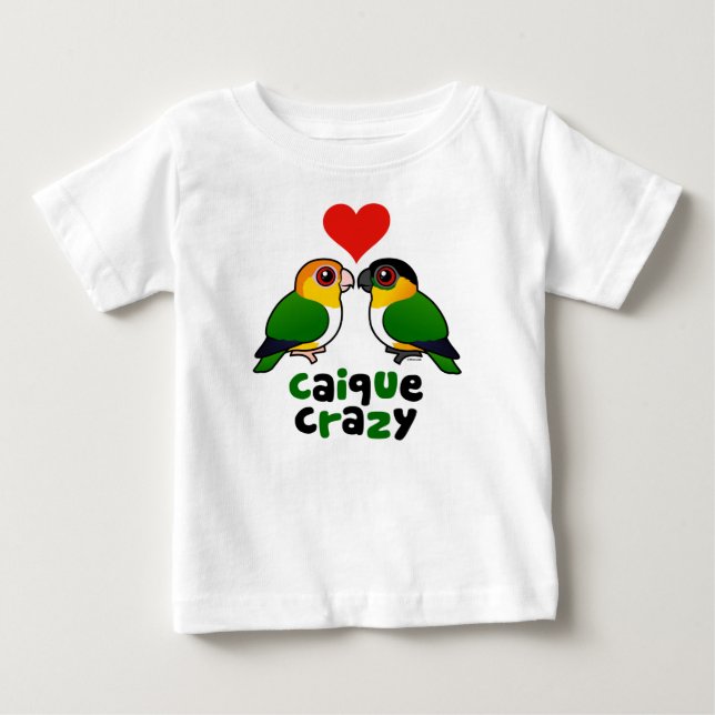 Caique Crazy Baby T-shirt (Vorderseite)