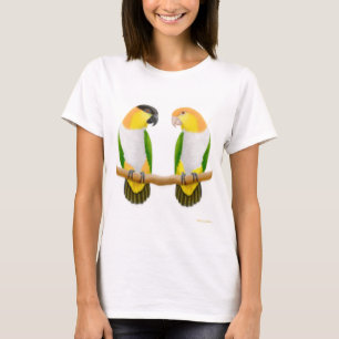 Caique-Papageien-Liebe-angepasstes Baby - Puppe T-Shirt