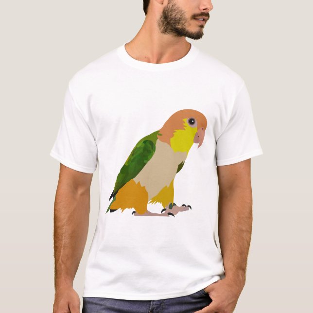 Caique parrot T-Shirt (Vorderseite)