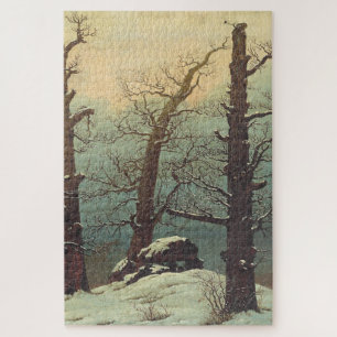 Cairn in Snow von Caspar David Friedrich Puzzle