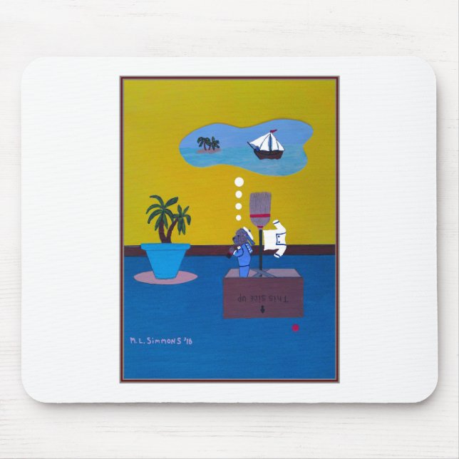 Cairn Pirate Mousepad (Vorne)