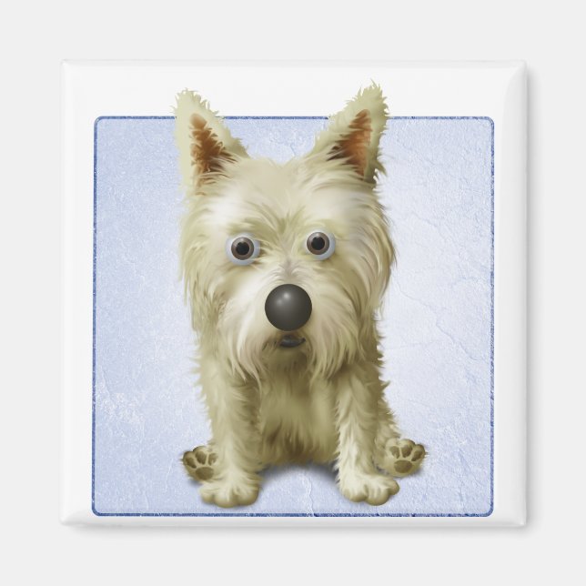 Cairn Terrier 1 Magnet (Vorne)