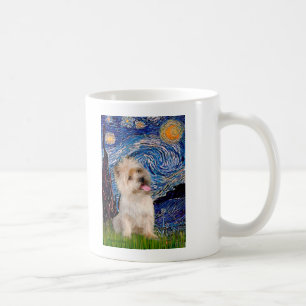 Cairn Terrier 9 - Starry Night Tasse