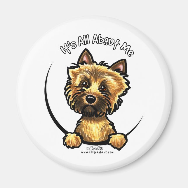 Cairn Terrier alles über mich Magnet (Vorne)