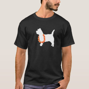 Cairn Terrier Aloha Hawaiian Lei Dog T-Shirt