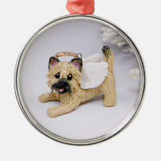 Cairn Terrier Angel Christmas Ornament Aus Metall