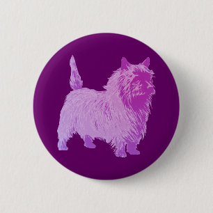 Cairn Terrier Button