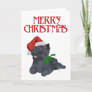 Cairn Terrier Christmas Feiertagskarte