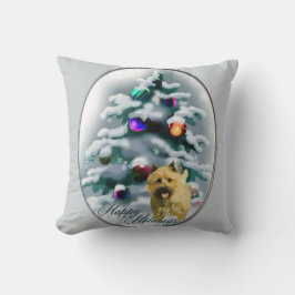 Cairn Terrier Christmas Kissen