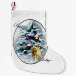 Cairn Terrier Christmas Kleiner Weihnachtsstrumpf