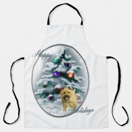 Cairn Terrier Christmas Schürze