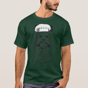 Cairn Terrier Dog Cook Koch Funny Cooking T-Shirt