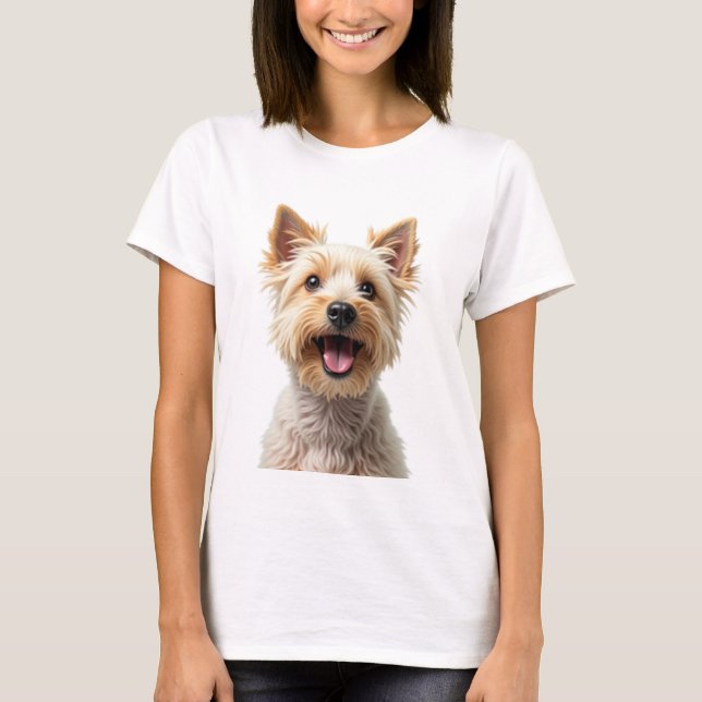 Cairn Terrier Dog Hausbesitzer Geschenk T-Shirt (Vorderseite)