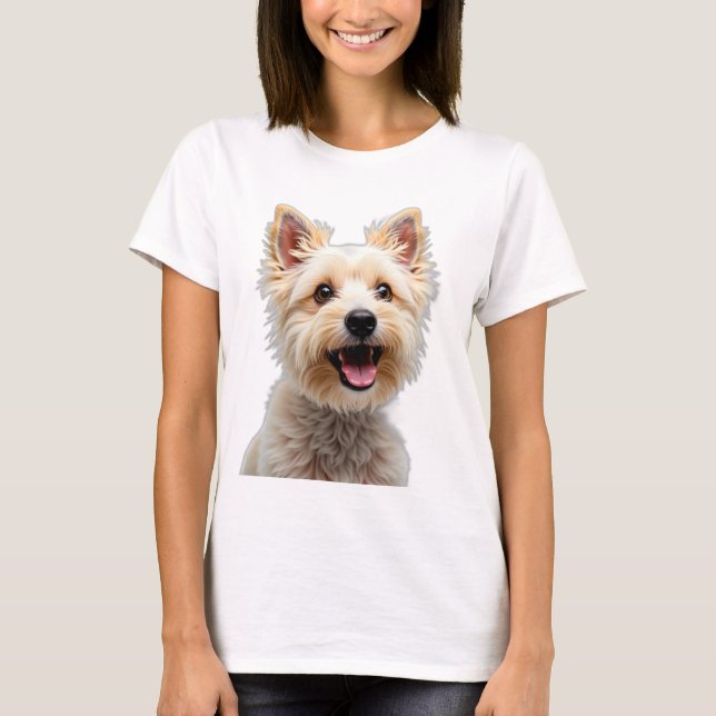 Cairn Terrier Dog Hausbesitzer Geschenk T-Shirt (Vorderseite)