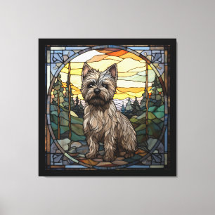 Cairn Terrier Dog Leinwanddruck