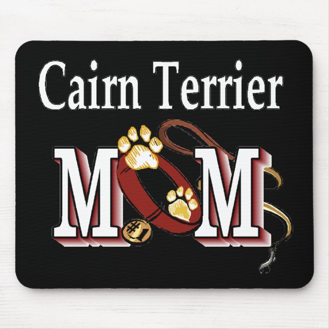 Cairn Terrier Dog MAMA Mousepad (Vorne)