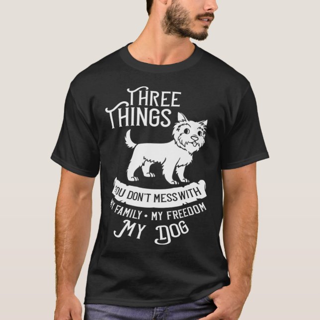 Cairn Terrier Dog  Puppies Owner   1 T-Shirt (Vorderseite)