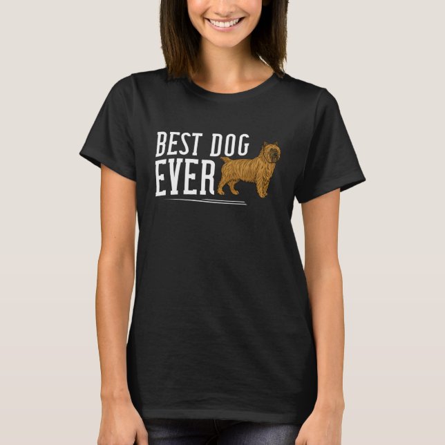 Cairn Terrier Dog Puppies Owner T-Shirt (Vorderseite)