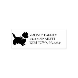 Cairn Terrier Dog Puppy Permastempel