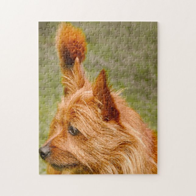 Cairn Terrier Dog. Puzzle (Vertikal)