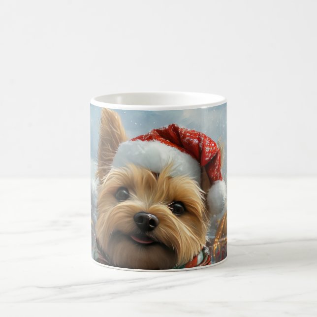 Cairn Terrier Dog Roller Untersetzer Weihnachten Kaffeetasse (Mittel)