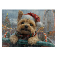 Cairn Terrier Dog Roller Untersetzer Weihnachten