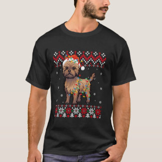Cairn Terrier Dog Weihnachtsmannmütze Men Kids Ugl T-Shirt