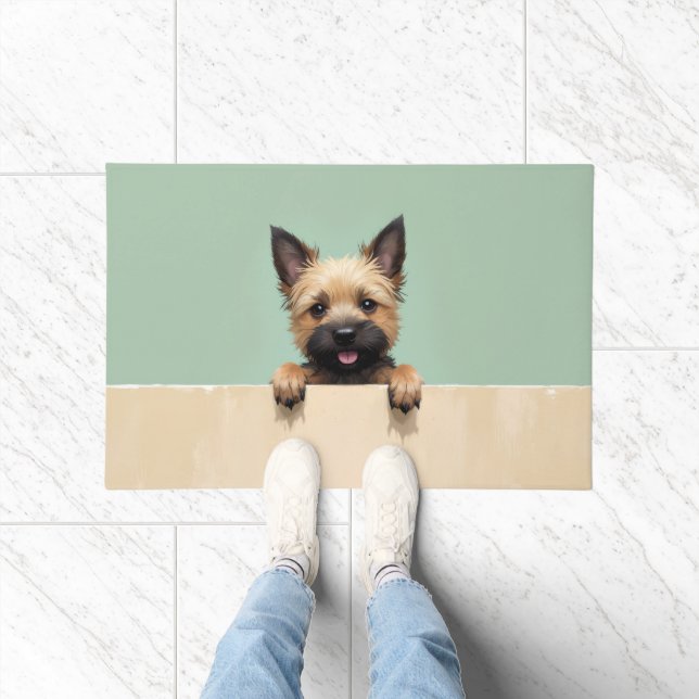 Cairn Terrier Doormat Art Fußmatte (Indoor)