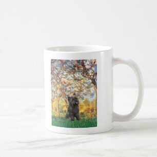 Cairn Terrier (Gefleckt 21) - Frühling Tasse