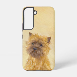 Cairn Terrier Gemälde - Süße originelle Hundekunst Samsung Galaxy Hülle