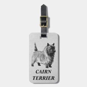 Cairn Terrier Gepäckanhänger