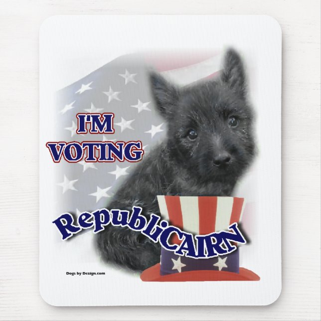 Cairn Terrier Geschenke Mousepad (Vorne)
