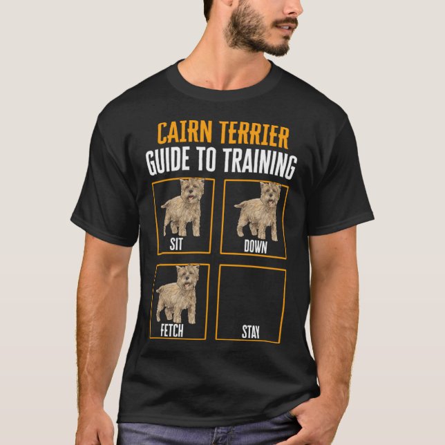 Cairn Terrier Guide T-Shirt (Vorderseite)