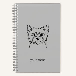 Cairn Terrier   Heritage Minimalist Signature Pers Notizbuch