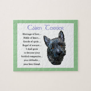 Cairn Terrier Heritage of Liebe Puzzle