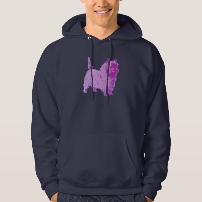 Cairn Terrier Hoodie (Vorderseite)