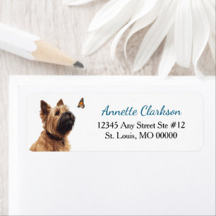 Cairn Terrier Hund Schmetterling Wunder