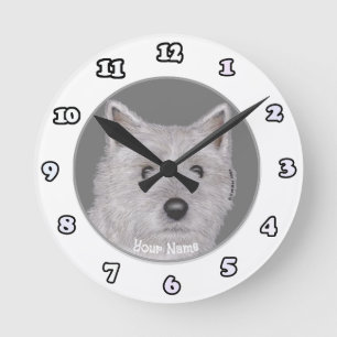 Cairn Terrier Hund Uhr