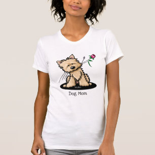 Cairn Terrier Hundemutter T-Shirt