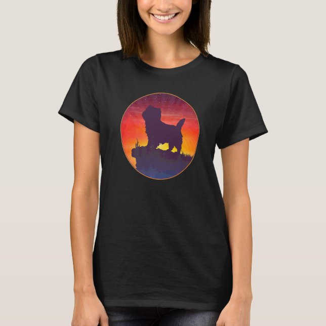 Cairn Terrier Hunderasse  4 T-Shirt (Vorderseite)