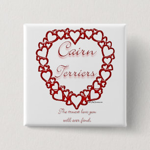 Cairn Terrier Love Button