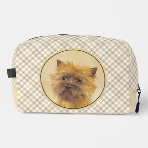Cairn Terrier Malerei Süße Original Haustier Hund Waschbeutel