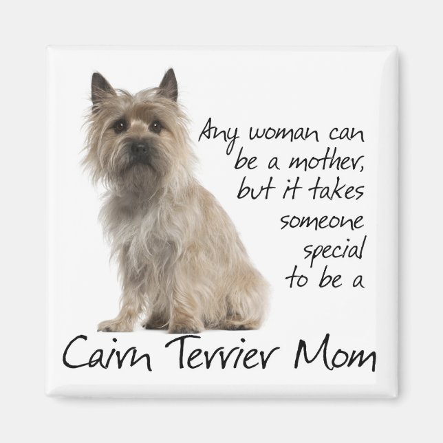 Cairn Terrier Mama Magnet (Vorne)