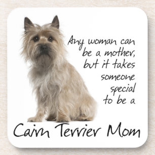 Cairn-Terrier-Mama-Untersetzer Untersetzer