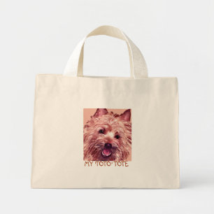 Cairn Terrier, MEINE "TOTO"-TASCHE Mini Stoffbeutel